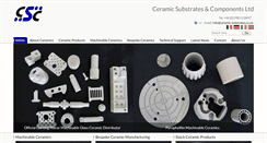 Desktop Screenshot of ceramic-substrates.co.uk